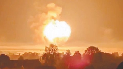 «Пожар» с детонацией